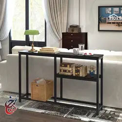 کنسول چوب و فلز طرح کارا مدل Co-1003 - سنجد چوب