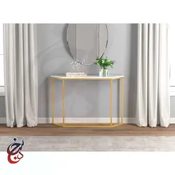 کنسول چوب و فلز طرح کابوک مدل Co-1002 - سنجد چوب