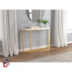 کنسول چوب و فلز طرح کابوک مدل Co-1002 - سنجد چوب