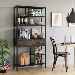 شلف ایستاده طرح پایدار مدل sh-1014 - سنجد چوب