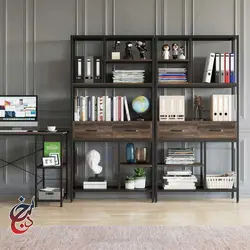 شلف ایستاده طرح پایدار مدل sh-1014 - سنجد چوب