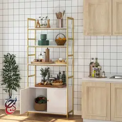 شلف ایستاده طرح پریاس مدل sh-1019 - سنجد چوب