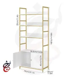 شلف ایستاده طرح پریاس مدل sh-1019 - سنجد چوب
