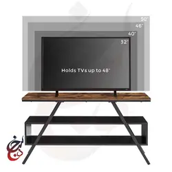 میز تلویزیون چوب و فلز طرح مرداس مدل Ts-1005 - سنجد چوب