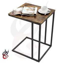 میز کنار مبلی چوب و فلز طرح سارنگ مدل ST-1002 - سنجد چوب