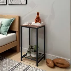 میز کنار مبلی چوب و فلز طرح سارک مدل ST-1001 - سنجد چوب