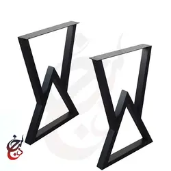 پایه میز فلزی طرح بتیس مدل le-1008 - سنجد چوب