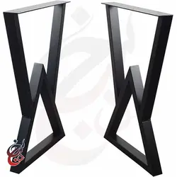 پایه میز فلزی طرح بتیس مدل le-1008 - سنجد چوب
