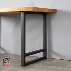 پایه میز فلزی طرح باپوک مدل le-1017 - سنجد چوب
