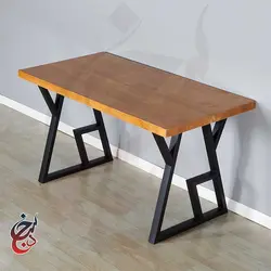 پایه میز فلزی طرح بهیان مدل le-1016 - سنجد چوب
