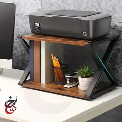 استند پرینتر چوب و فلز طرح تینو مدل PS-1002 - سنجد چوب