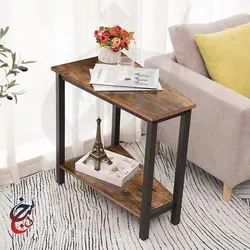 میز کنار مبلی چوب و فلز طرح سانیار مدل ST-1009 - سنجد چوب