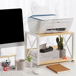 استند پرینتر چوب و فلز طرح تیرداد مدل PS-1005 - سنجد چوب