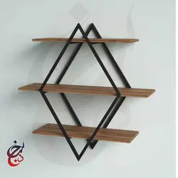 شلف دیواری طرح هربد مدل wsh-1002 - سنجد چوب