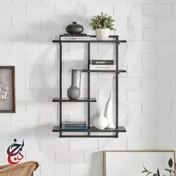 شلف دیواری طرح هیرمند مدل wsh-1010 - سنجد چوب