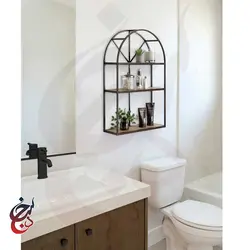 شلف دیواری طرح هورزاد مدل wsh-1009 - سنجد چوب