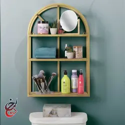 شلف دیواری طرح هورزاد مدل wsh-1009 - سنجد چوب