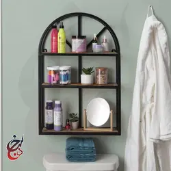 شلف دیواری طرح هورزاد مدل wsh-1009 - سنجد چوب