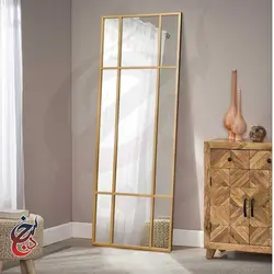 آینه ایستاده طرح بهرخ مدل mi-1004 - سنجد چوب