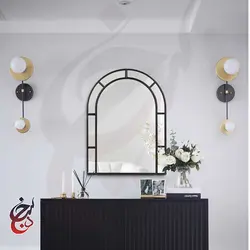 آینه پنجره ای طرح بهسان مدل mi-1008 - سنجد چوب