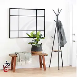 آینه دیواری طرح برلیان مدل mi-1006 - سنجد چوب