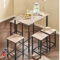 میز ناهارخوری طرح هاوین مدل dt-1004 - سنجد چوب