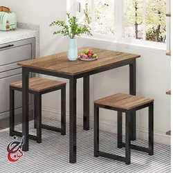 میز ناهارخوری طرح هورمند مدل dt-1003 - سنجد چوب