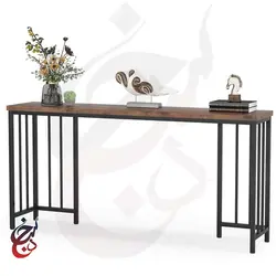 کنسول چوب و فلز طرح کارنیا مدل Co-1015 - سنجد چوب