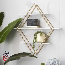 شلف دیواری طرح هوردخت مدل wsh-1017 - سنجد چوب