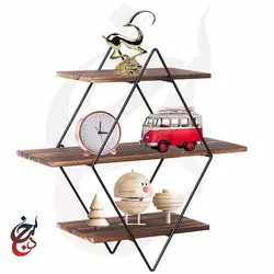 شلف دیواری طرح هوردخت مدل wsh-1017 - سنجد چوب