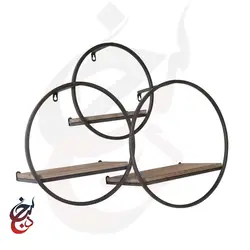 شلف دیواری طرح هخامنش مدل wsh-1018 - سنجد چوب