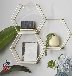 شلف دیواری طرح هاوین مدل wsh-1011 - سنجد چوب