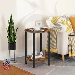میز کنار مبلی طرح سپینود مدل ST-1011 - سنجد چوب