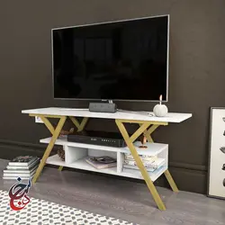 میز تلویزیون طرح مروا مدل Ts-1007 - سنجد چوب