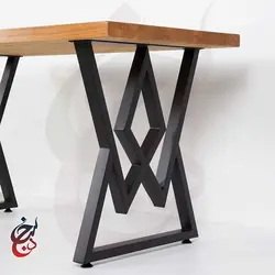 پایه میز فلزی طرح باراد مدل le-1022 - سنجد چوب