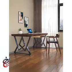 پایه میز فلزی طرح باراد مدل le-1022 - سنجد چوب