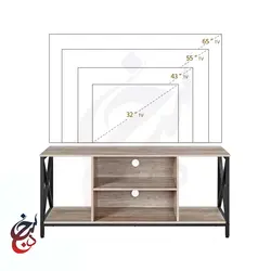 میز تلویزیون طرح مانیاد مدل Ts-1009 - سنجد چوب