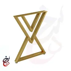 پایه میز فلزی طرح برانوش مدل le-1024 - سنجد چوب