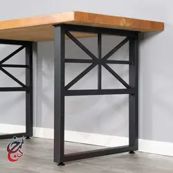 پایه میز فلزی طرح بارشین مدل le-1023 - سنجد چوب