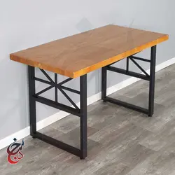 پایه میز فلزی طرح بارشین مدل le-1023 - سنجد چوب