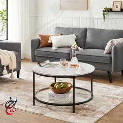 میز جلو مبلی طرح فریوش مدل Ct-1013 - سنجد چوب