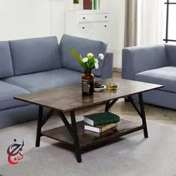 میز جلو مبلی طرح فراهین مدل Ct-1014 - سنجد چوب