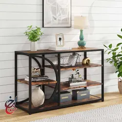 کنسول چوب و فلز طرح کیاشا مدل Co-1016 - سنجد چوب