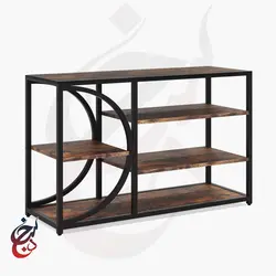 کنسول چوب و فلز طرح کیاشا مدل Co-1016 - سنجد چوب