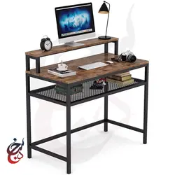 میز اداری پایه فلزی طرح آوان مدل de-1013 - سنجد چوب