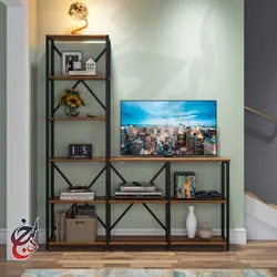 شلف ایستاده طرح پارسین مدل sh-1026 - سنجد چوب