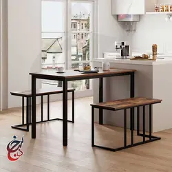 میز ناهارخوری طرح هورداد مدل dt-1006 - سنجد چوب