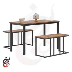 میز ناهارخوری طرح هورداد مدل dt-1006 - سنجد چوب