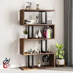 شلف ایستاده طرح پاردیک مدل sh-1028 - سنجد چوب