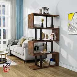شلف ایستاده طرح پاردیک مدل sh-1028 - سنجد چوب